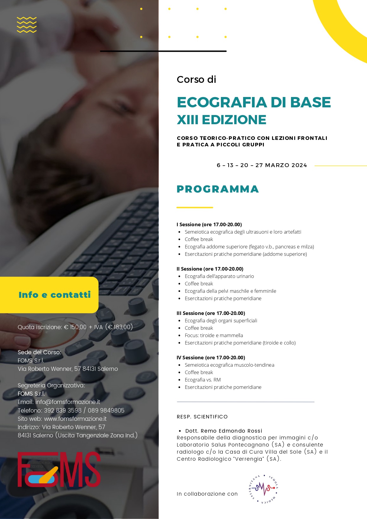 CORSO DI ECOGRAFIA DI BASE – XIII EDIZIONE – Studenti Medicina Salerno – SMS, image size:1241x1755